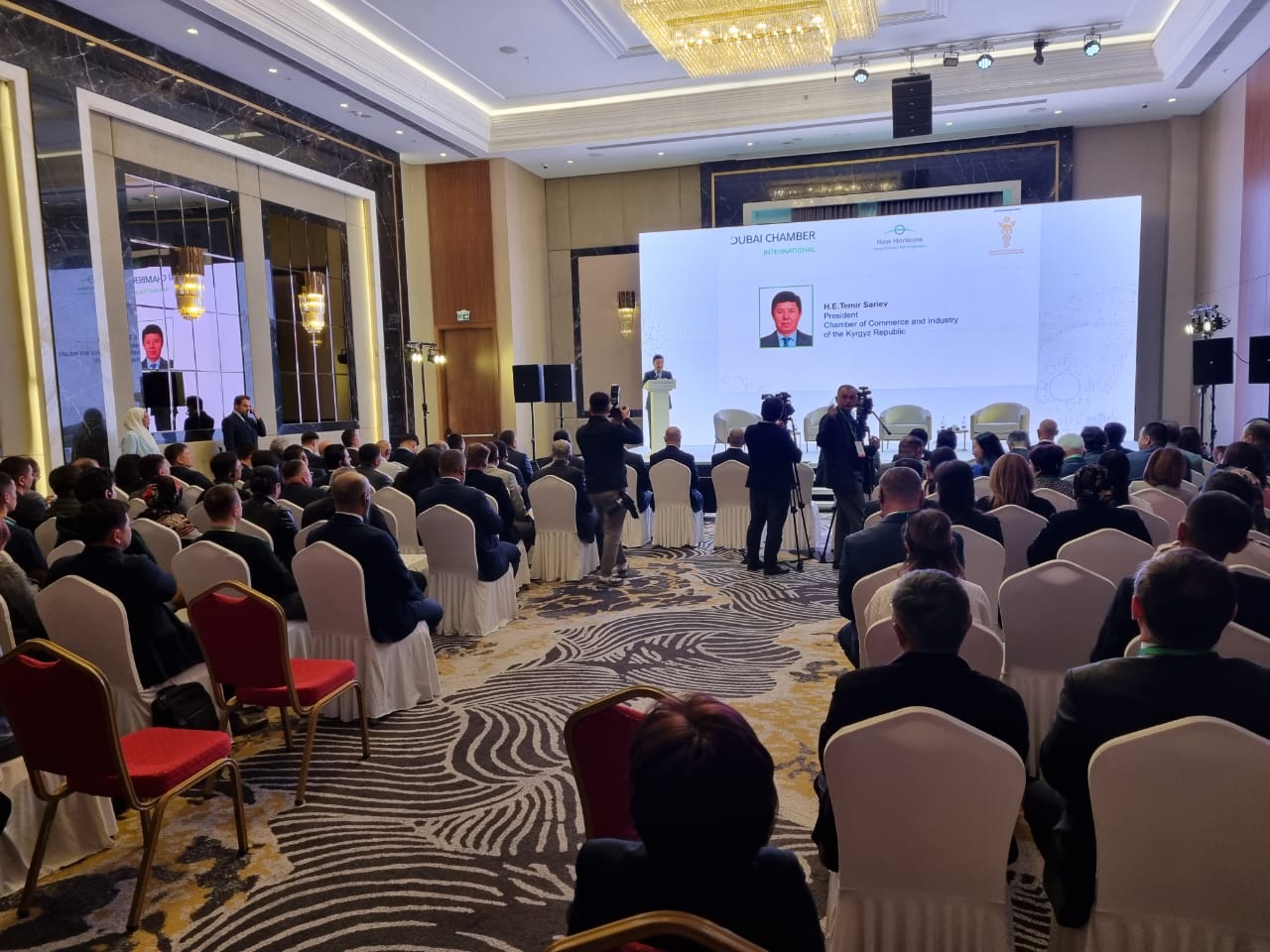 A bilateral meeting of the two presidents of the Chambers - Kyrgyzstan and the UAE - took place in Bishkek 